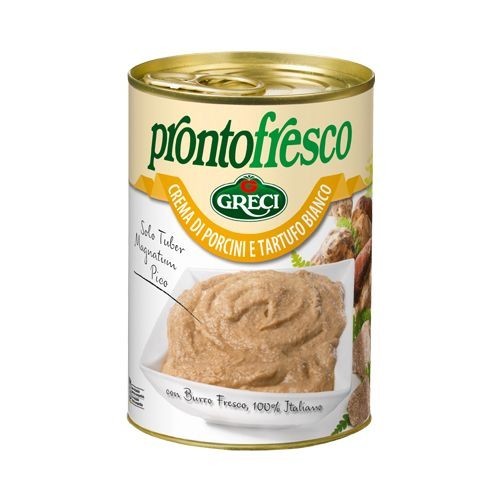 CREMA DI PORCINI AL TARTUFO BIAN. GR.400