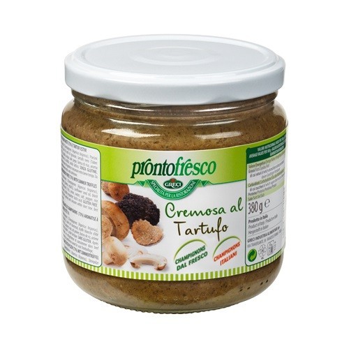 CREMOSA AL TARTUFO GR.380 VETRO GRECI