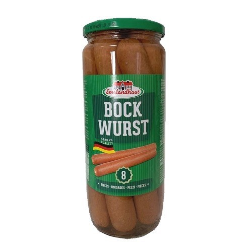 Wurstel Bockwurst (gr.1040) Emslandhaus - Salumi